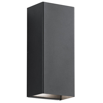 Indoor/Outdoor Wall 2Lt LED (10687|49551BKTLED)
