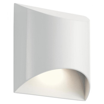 Wesley 1 Light LED Wall Light Architectural White (10687|49278WHLED)