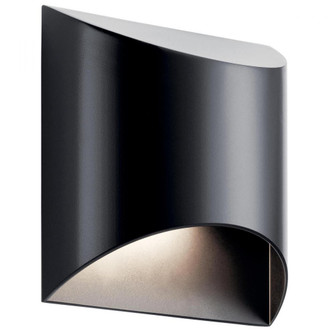 Wesley 1 Light LED Wall Light Architectural Black (10687|49278BKLED)