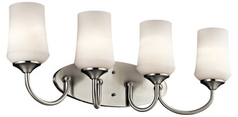 Aubrey 4 Light Vanity Light Brushed Nickel (10687|45571NI)