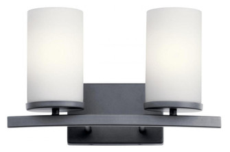 Crosby 2 Light Vanity Light Black (10687|45496BK)