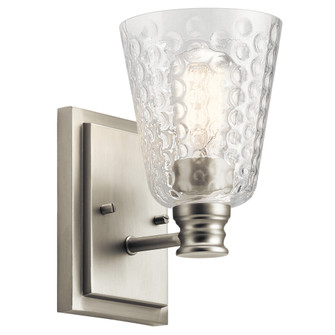 Nadine 1 Light Wall Sconce Brushed Nickel (10687|45095NI)