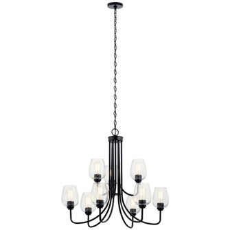 Chandelier 9Lt (10687|44378BKCS)
