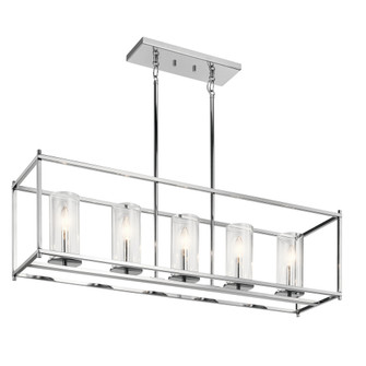 Linear Chandelier 5Lt (10687|43995CH)