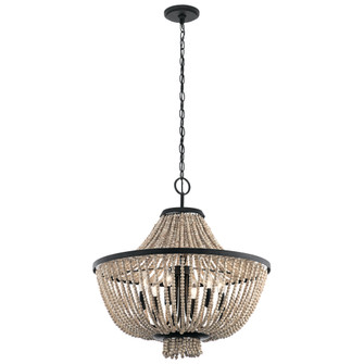 Chandelier 6Lt (10687|43891DBK)