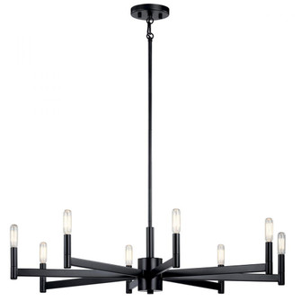 Chandelier 8Lt (10687|43857BK)