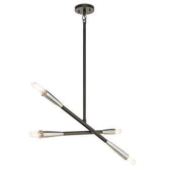 Chandelier 4Lt (10687|43794BK)