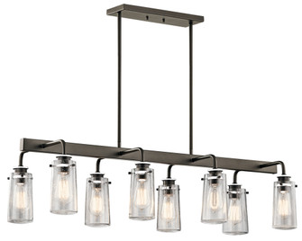 Linear Chandelier 8Lt (10687|43457OZ)