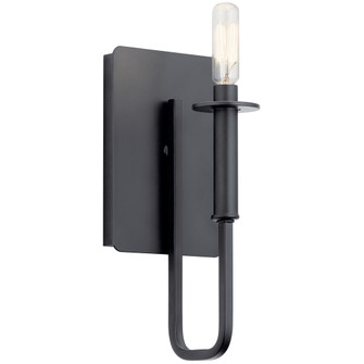 Alden 1 Light Wall Sconce Black (10687|43363BK)