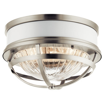 Tollis™ 12'' 2 Light Flush Mount Brushed Nickel (10687|43013NI)