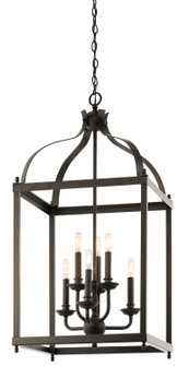 Larkin 36.25'' 6 Light Pendant in Olde Bronze (10687|42568OZ)