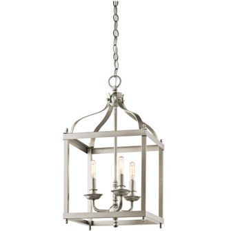 Larkin 22.25'' 3 Light Pendant in Brushed Nickel (10687|42566NI)