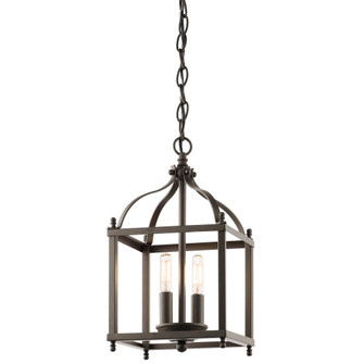 Larkin 14.75'' 2 Light Pendant in Olde Bronze (10687|42565OZ)