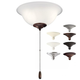 LED 3 Light Opal Etched Bowl Multiple (10687|380018MUL)