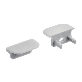 TE Standard Series Standard RC End Caps Silver (10687|1TEE1STRCSSIL)