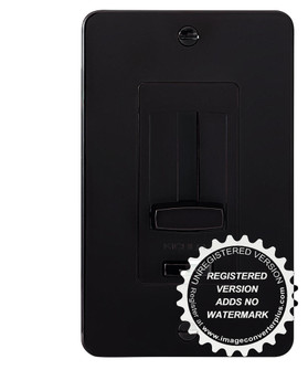 LED Driver + Dimmer Trim BW (10687|1DDTRIMBW)