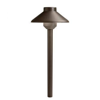 Stepped Dome 12V 3000K Path Light Textured Architectural Bronze (10687|15820AZT)