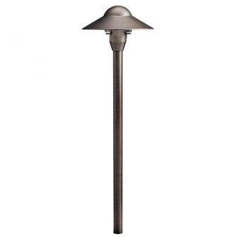 12V Cast Brass 6'' Dome Path Light Centennial Brass (10687|15470CBR)