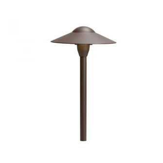 8'' Dome Short Stem 12V Path Light Textured Architectural Bronze (10687|15410AZT)