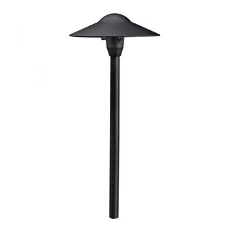 8'' Dome 12V Path Light Textured Black (10687|15310BKT)