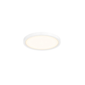 7 Inch Slim Round LED Flush Mount (776|7207-WH)