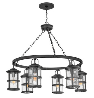 Large Single Tier Chandelier (87|2689BK-LL)