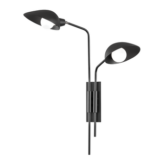 Leo Plug-in Sconce (52|B7812-SBK)