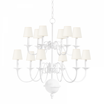 12 LIGHT CHANDELIER (57|MDS433-WP)