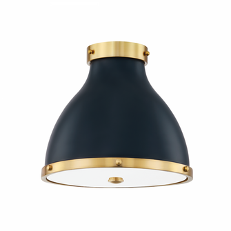 Painted No. 3 Flush Mount (57|MDS360-AGB/DBL)