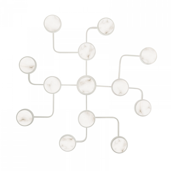 Meander Semi Flush (57|6343-PN)
