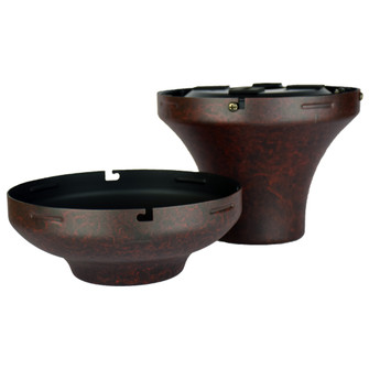 Ceiling Fan Close to Ceiling Kit - Rust - Wet Rated (90|CCK8002RSW)
