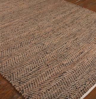 Uttermost Tobais 8 X 10 Rescued Leather & Hemp Rug (85|71001-8)