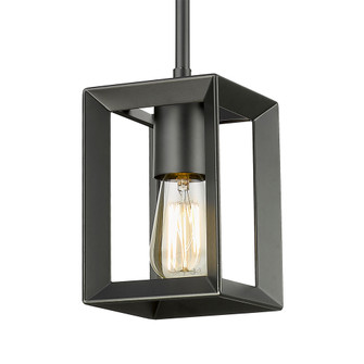 Golden Lighting Smyth 1-light Pendant in Matte Black (36|2073-M1L BLK)