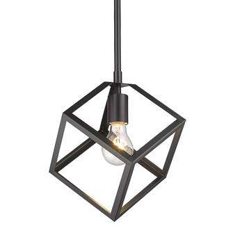 Golden Lighting Cassio 1-light Pendant in Matte Black (36|2086-M1L BLK)