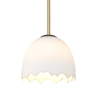 Wry Lighting Brinkley 1-light Pendant in Brushed Champagne Brass (36|6951-S BCB-POR)