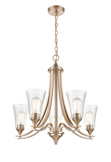 Natalie 5-Light Chandelier Ceiling Light Modern Gold (670|1465-MG)