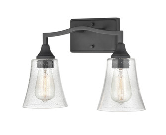 Caily 2-Light Vanity Matte Black (670|2102-MB)