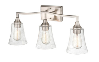 Caily 3-Light Vanity Brushed Nickel (670|2103-BN)