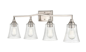 Caily 4-Light Vanity Brushed Nickel (670|2104-BN)