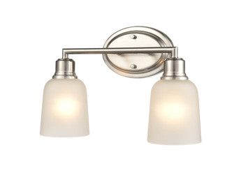 Amberle 2-Light Vanity Brushed Nickel (670|2802-BN)
