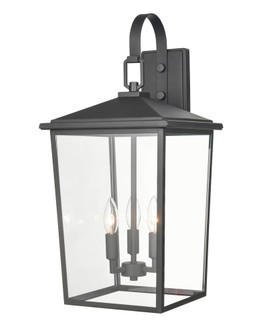 Fetterton 3-Light Outdoor Wall Sconce Powder Coated Black (670|2974-PBK)