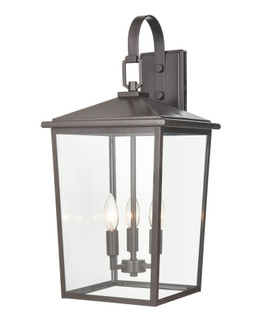 Fetterton 3-Light Outdoor Wall Sconce Powder Coated Bronze (670|2974-PBZ)