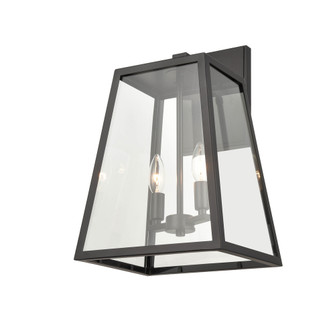 Grant 2-Light Outdoor Wall Sconce Powder Coated Black (670|8023-PBK)