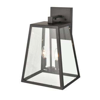 Grant 2-Light Outdoor Wall Sconce Powder Coated Black (670|8023-PBK)
