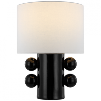 Tiglia Low Table Lamp (279|KW 3686BLK-L)