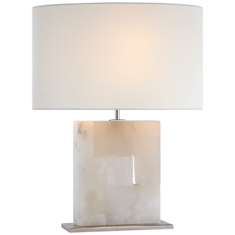 Ashlar Medium Table Lamp (279|S 3925ALB/PN-L)