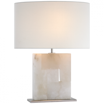 Ashlar Medium Table Lamp (279|S 3925ALB/PN-L)