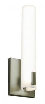 Bowen - Wall Sconce - Satin Nickel - White Acrylic Shade (1|BWNS051412L30D1SN)