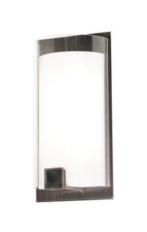 Nolan 12'' LED Sconce - Oakley Bronze Finish - White Acrylic Shade (1|NLS061214LAJUDKB)