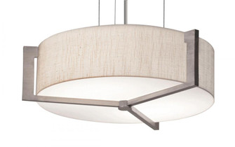 Apex 17'' LED Pendant - Weathered Grey Finish - Jute Shade (1|APP1524LAJUDWG-JT)